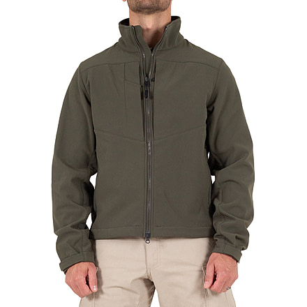 First Tactical Tactix Softshell Short Jacket - Mens, OD Green, 2XL, 118503-830-XXL