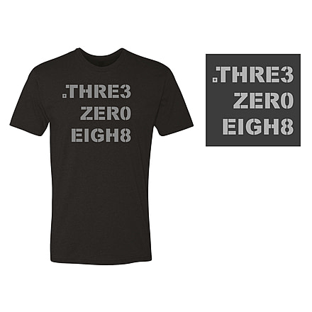 First Tactical Three Zero Eight T-Shirt - Men's, 3XL, Charcoal, 112527-017-3XL