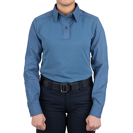 First Tactical V2 Pro Perf Long Sleeve Shirt - Womens, French Blue, Large, 121015-484-L-R