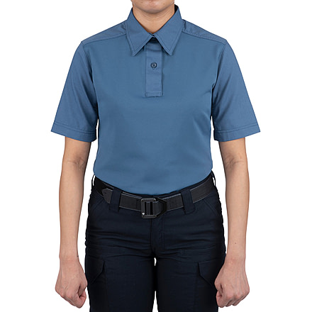 First Tactical V2 Pro Perf Short Sleeve Shirt - Womens, French Blue, Large, 122012-484-L-R