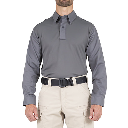 First Tactical V2 PRO Performance Shirt - Mens, Wolf Grey, Extra Large, R, 111015-036-XL-R