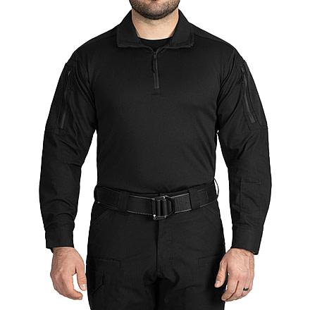 First Tactical V2 Responder Long Sleeve Shirt - Mens, Regular, Black, 2XL, 111031-019-XXL-R