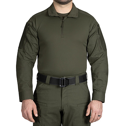First Tactical V2 Responder Long Sleeve Shirt - Mens, Tall, OD Green, Large, 111031-830-L-T