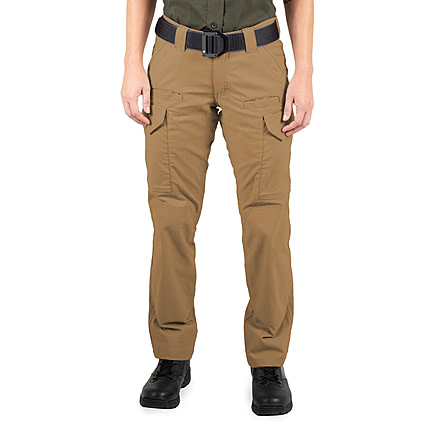 First Tactical V2 Tactical Pant - Womens, Coyote Brown, Regular/28, 124011-181-28-R