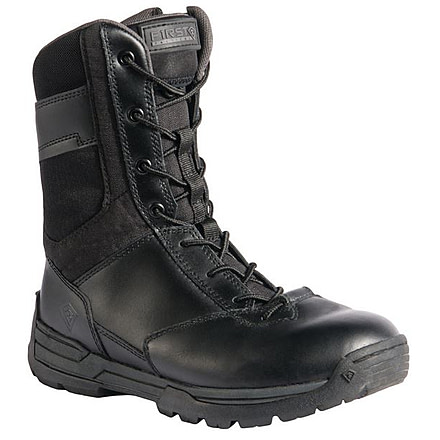 First Tactical Womens 8in S-Zip Dty Boot, Black, 5 Regular 166000-019-5-R