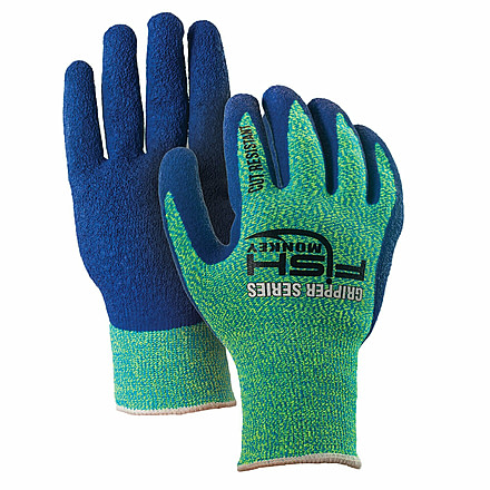 Fish Monkey Filet Gripper Glove, Neon Green Royal, L/XL, FM13-NGRROY-L/XL
