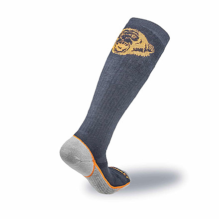 Fish Monkey OTC Back Country Series Mediumweight Over The Calf Socks, Black, 2XL, SM325-BLK-XXL