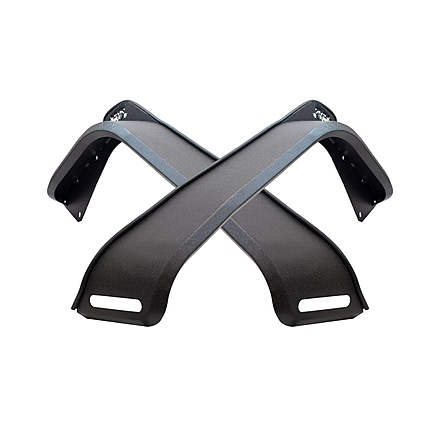 Fishbone Offroad 2018 - Current Jeep JL and JT Elite Front Tube Fenders - Steel, Black, FB23194F