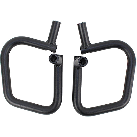 Fishbone Offroad Front Grab Handles, Jeep Wrangler JK 2007 - 2018, Black Textured, FB25033