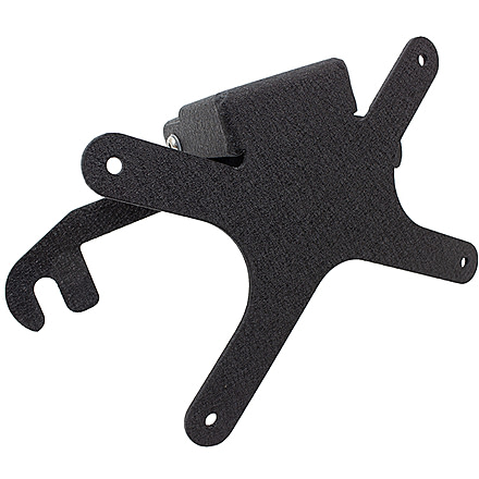 Fishbone Offroad Hawse Fairlead License Plate Mount, Jeep Wrangler JL 2018 - 2020, Black, FB21098