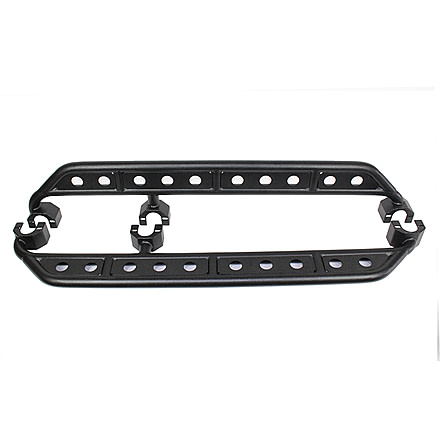 Fishbone Offroad JK Step Slider, 4 Door, Jeep Wrangler JK 2007 - 2018, Black Textured, FB23070