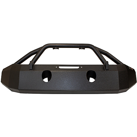 Fishbone Offroad Mid-Width Winch Front Bumper, Jeep Wrangler JL 2018 - 2020, Black Textured, FB22088