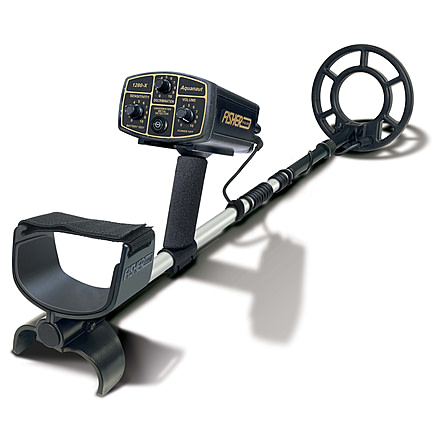 Fisher 1280X Metal Detector w/8in Search Coil, Black, Standard, 1280X-8