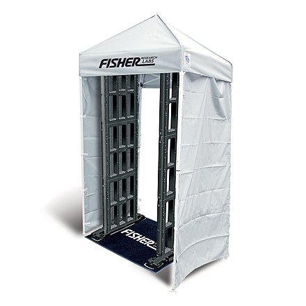 Fisher Security Pop-Up Shelter, White, SHELTER