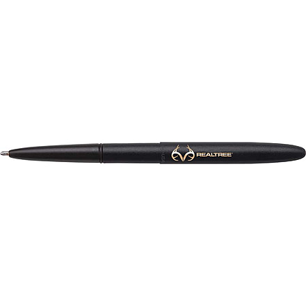 Fisher Space Pen Bullet Space Pen w/ RealTree Logo, Matte Black, 400B-RT