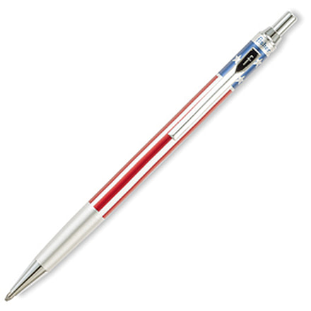 Fisher Space Pen American Flag Retractable Pen, Gift Box FSPAFP5