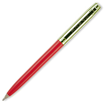 Fisher Space Pen Brass Lacquered Cap Plastic Barrel Pen, Carded FSPS251G