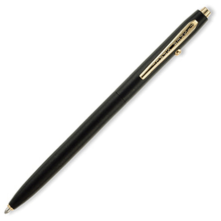 Fisher Space Pen Matte Black Shuttle Retractable FSPCH4B