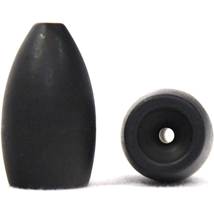 Fitzgerald Fishing F.F. Tungsten Flippin Weights, Black, 1/16oz, FFWW-1/16OZ