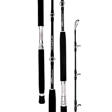Fitzgerald Fishing Stunner HD Saltwater Series Spinning, XX Heavy Conventional, Black, 5ft8in, ST58XXH