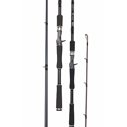 Fitzgerald Fishing Titan HD Series Rods, X Heavy, Black, 7ft8in, THD78XH