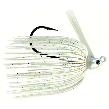 Fitzgerald Fishing Tungsten Swim Jig, White, 1/2oz, FFSWJ12W