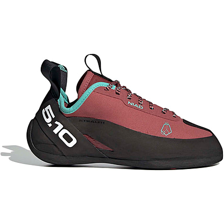 Five Ten Niad Lace Climbing Shoes - Womens, Core Black/Core Black/Acid Mint, 7, FW2874-001-7