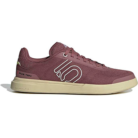 Five Ten Sleuth DLX Canvas Shoes - Womens, Quiet Crimson/Ftwr White/Sandy Beige, 9, GZ9867-9