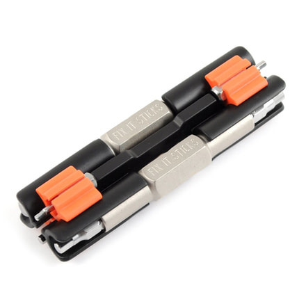 Fix It Sticks Replaceable Edition With Carrying Bracket, Black, Small FISR8BH