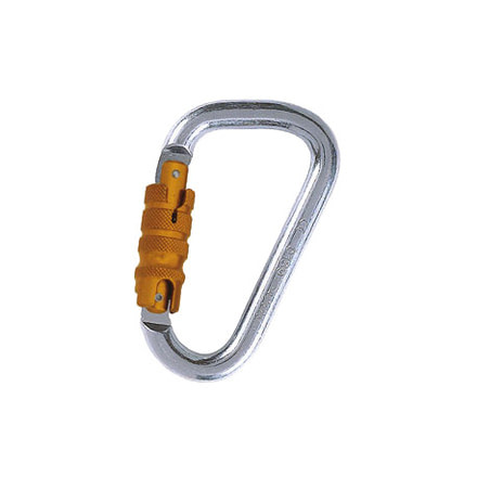 Fixe Faders Safety Steel Rescue Triple Action Autolocking 30kN Carabiner