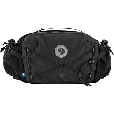 Fjallraven Abisko 6 Hip Pack, Black, One Size, F23200306-550