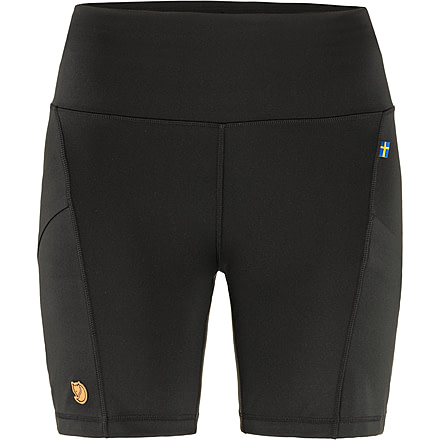 Fjallraven Abisko 6in Short Tights - Womens, Black, Small, F14200146-550-S