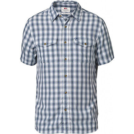 Fjallraven Abisko Cool Shirt Short Sleeve - Mens, Lake Blue, F81795-539-XXXL