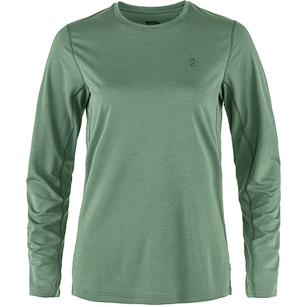 Fjallraven Abisko Day Hike Long Sleeve - Womens, Patina Green, Extra Small, F14600161-614-XS
