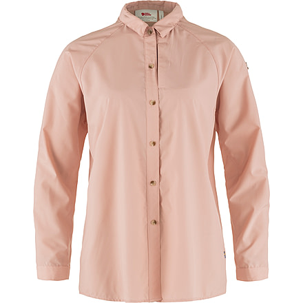 Fjallraven Abisko Hike Shirt - Womens, Chalk Rose, Extra Small, F14600167-302-XS