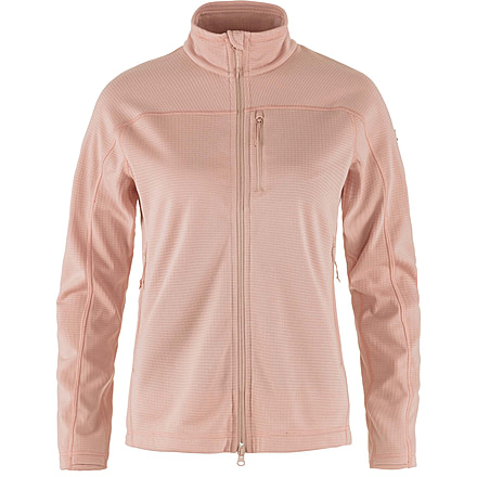 Fjallraven Abisko Lite Fleece Jacket - Womens, Chalk Rose, Extra Large, F87142-302-XL
