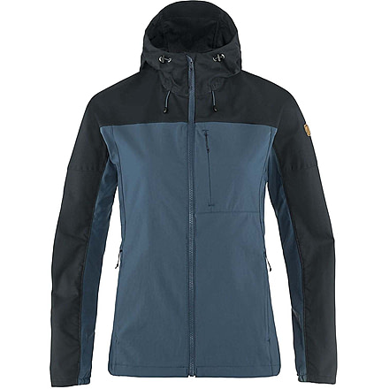 Fjallraven Abisko Midsummer Jacket - Womens, Indigo Blue/Dark Navy, Extra Small, F89826-534-555-XS