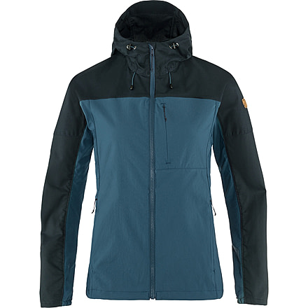 Fjallraven Abisko Midsummer Jacket - Womens, Indigo Blue/Dark Navy, Small, F89826-534-555-S
