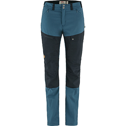 Fjallraven Abisko Midsummer Trousers - Womens, Indigo Blue/Dark Navy, 42, F89827-534-555-42