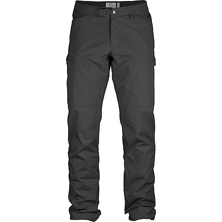 Fjallraven Abisko Shade Trousers - Men's, 44 in Waist, Long Inseam, Dark Grey, F81534-030-44