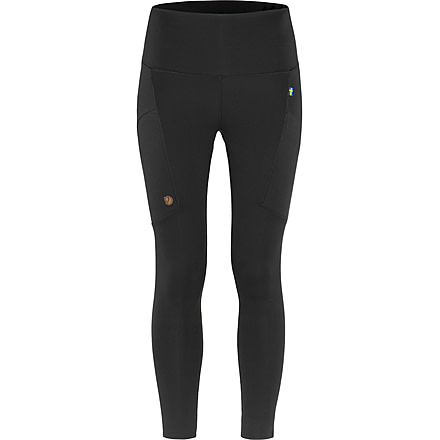 Fjallraven Abisko Tights - Womens, Black, Extra Large, F84773-550-XL