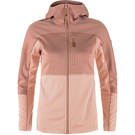 Fjallraven Abisko Trail Fleece - Womens, Chalk Rose/Dusty Rose, Large, F89589-302-300-L