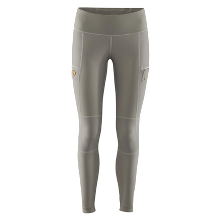 Fjallraven Abisko Trail Tights - Women's, Grey, Small, F89758-020-S