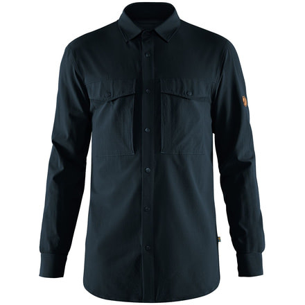 Fjallraven Abisko Trekking Shirt - Mens, Dark Navy, Large, F87935-555-L