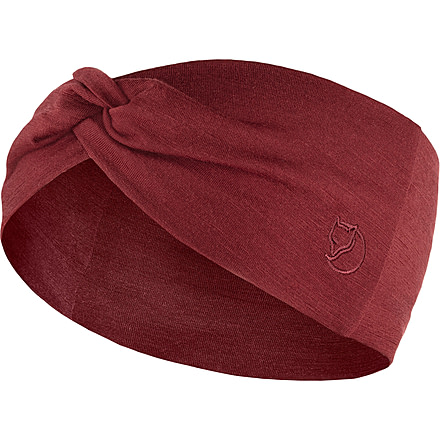 Fjallraven Abisko Wool Headband, Pomegranate Red, One Size, F84782-346-OneSize