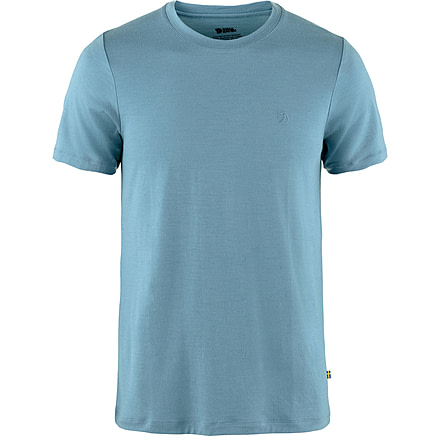 Fjallraven Abisko Wool Short Sleeve - Mens, Dawn Blue, Extra Large, F87193-543-XL