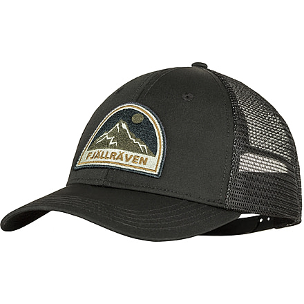 Fjallraven Badge Langtradarkeps, Black, Small/Medium, F78152-550-S/M