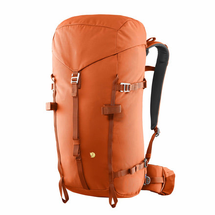 Fjallraven Bergtagen 38 Backpack, Hokkaido Orange, Small/Medium, F23200-208-One Size
