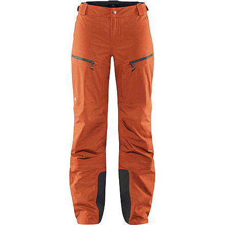 Fjallraven Bergtagen Eco-Shell Trousers - Womens, Hokkaido Orange, 36 EU, F89867-208-36