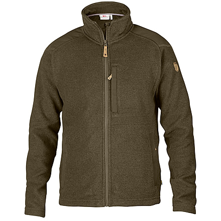Fjallraven Buck Fleece - Mens-Dark Olive-Medium